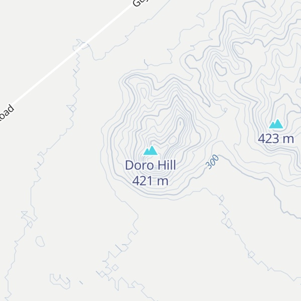 Map of Doro Hill