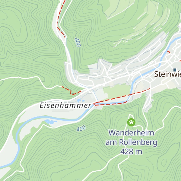 Map of Tourismushaus Oberes Rodachtal