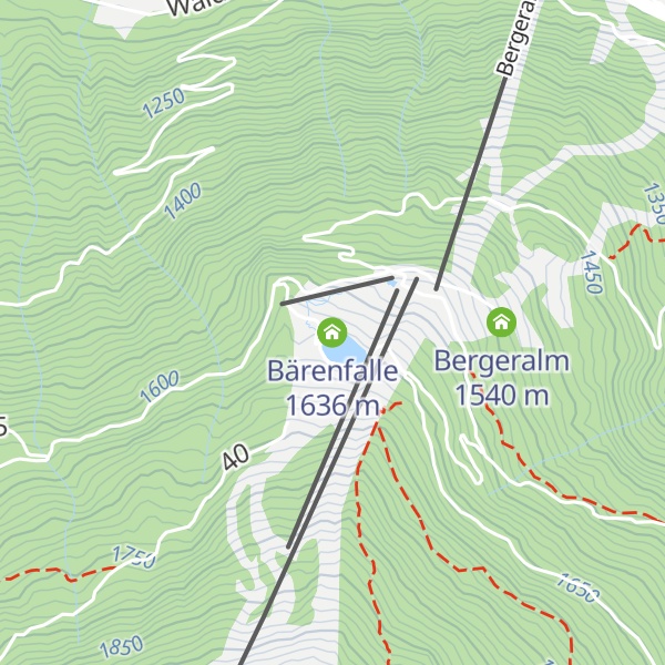 Map of Bärenfalle