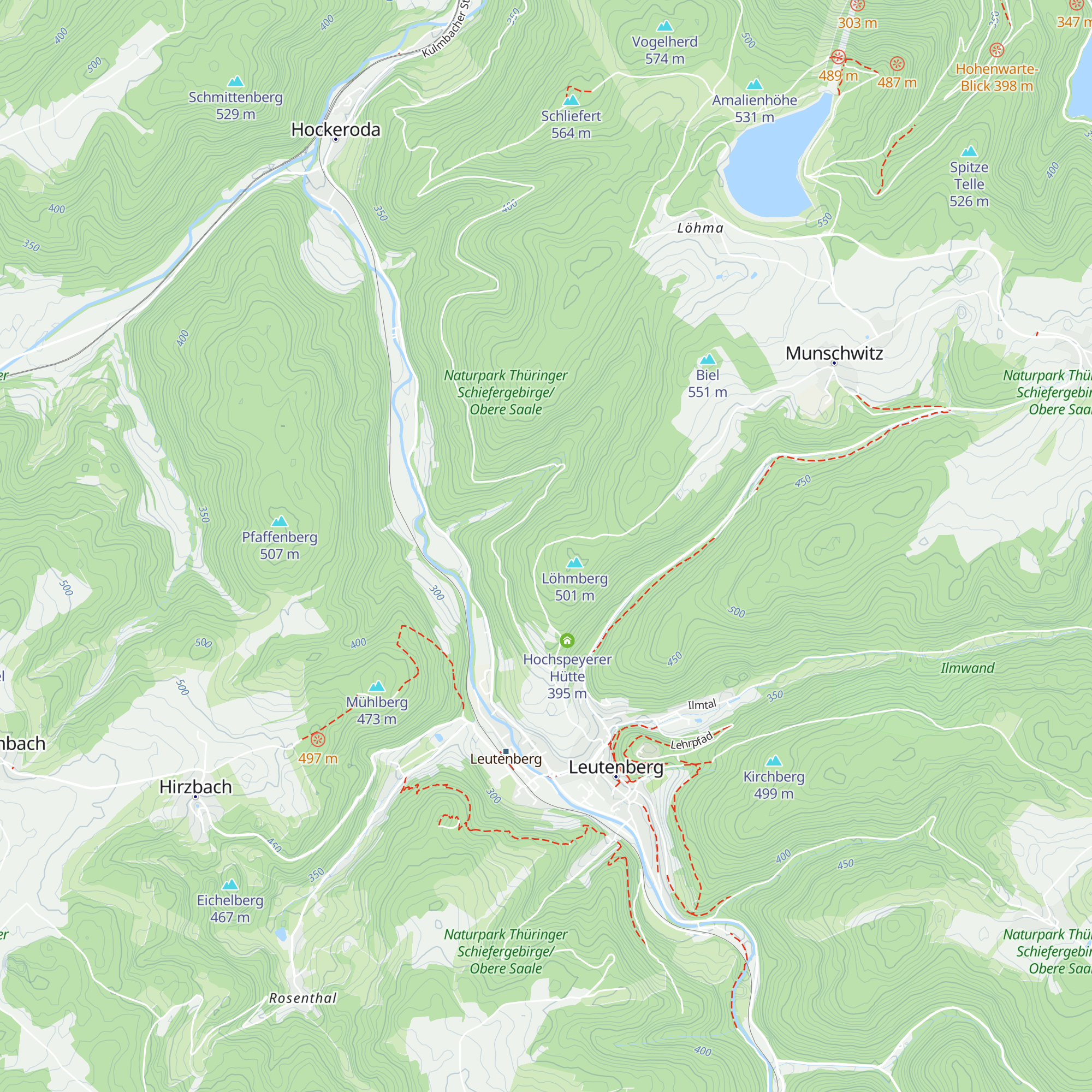 Löhmberghütte map