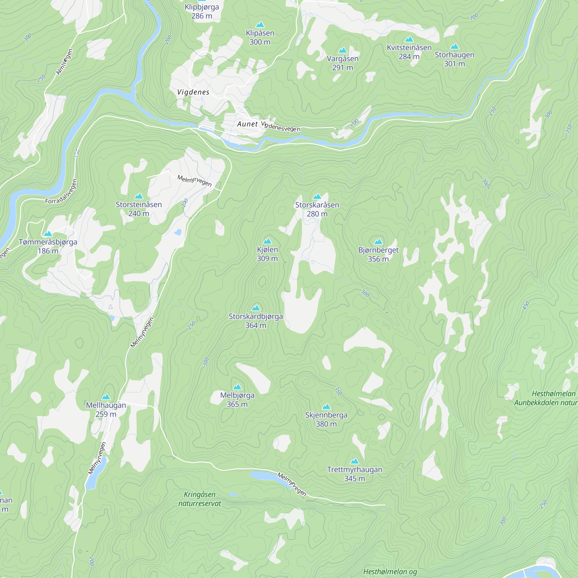 Storskaråsen map
