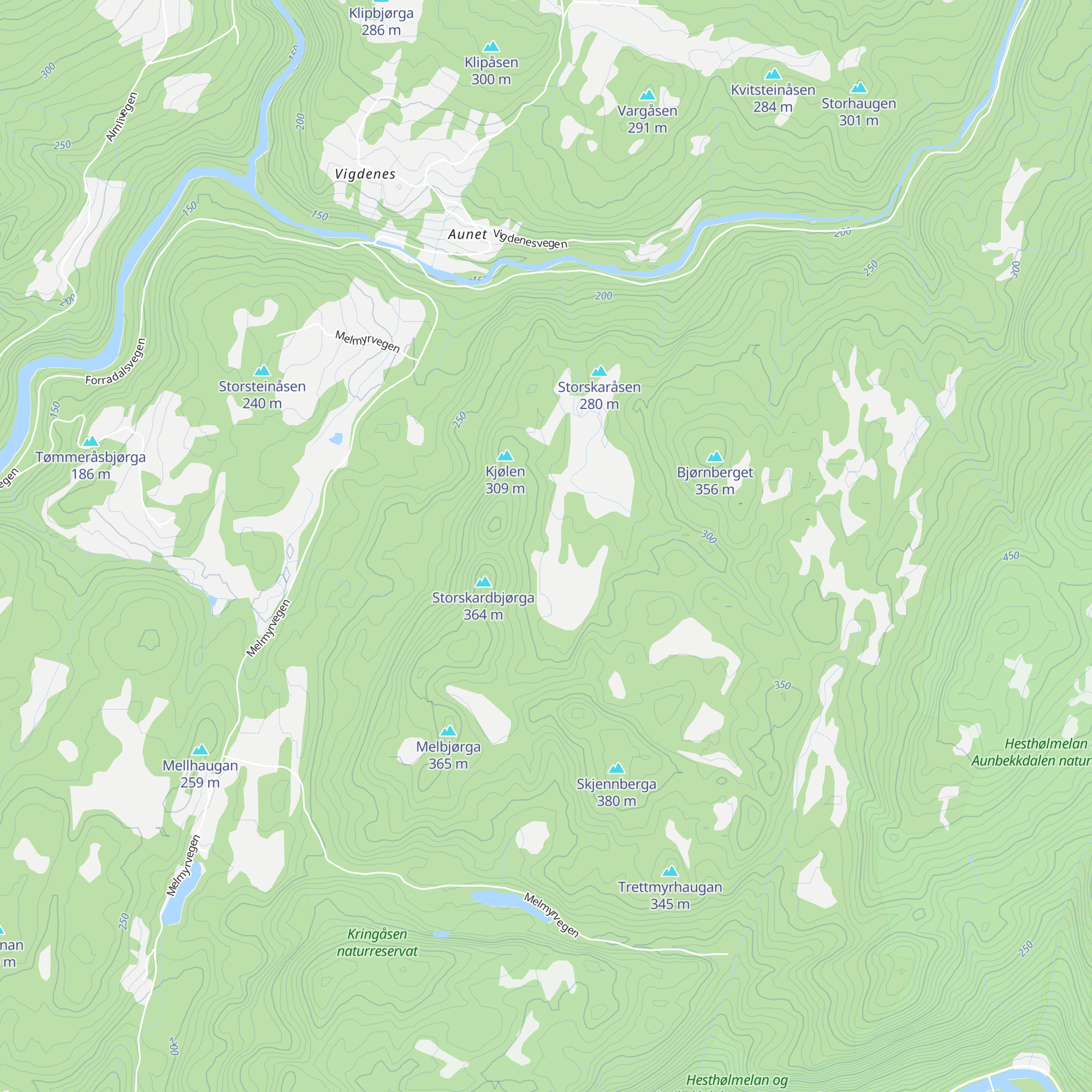 Storskaråsen map