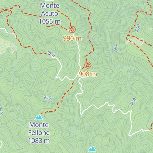 Map of Rifugio La Serra