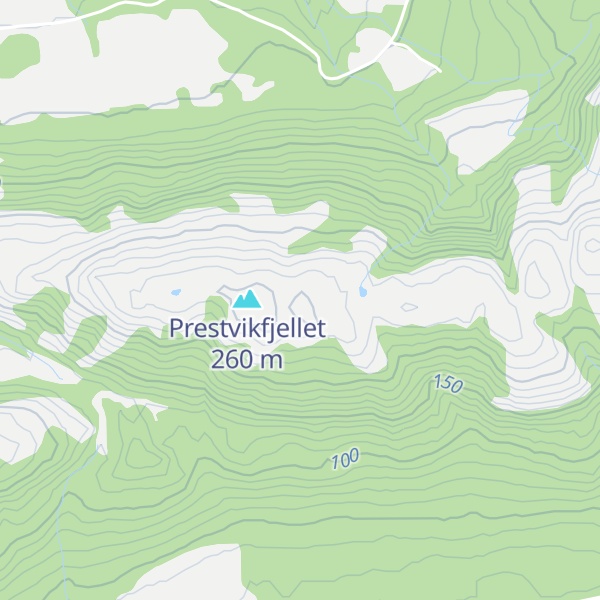 Map of Kuberget