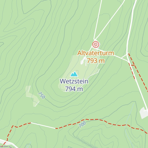 Map of Wetzstein
