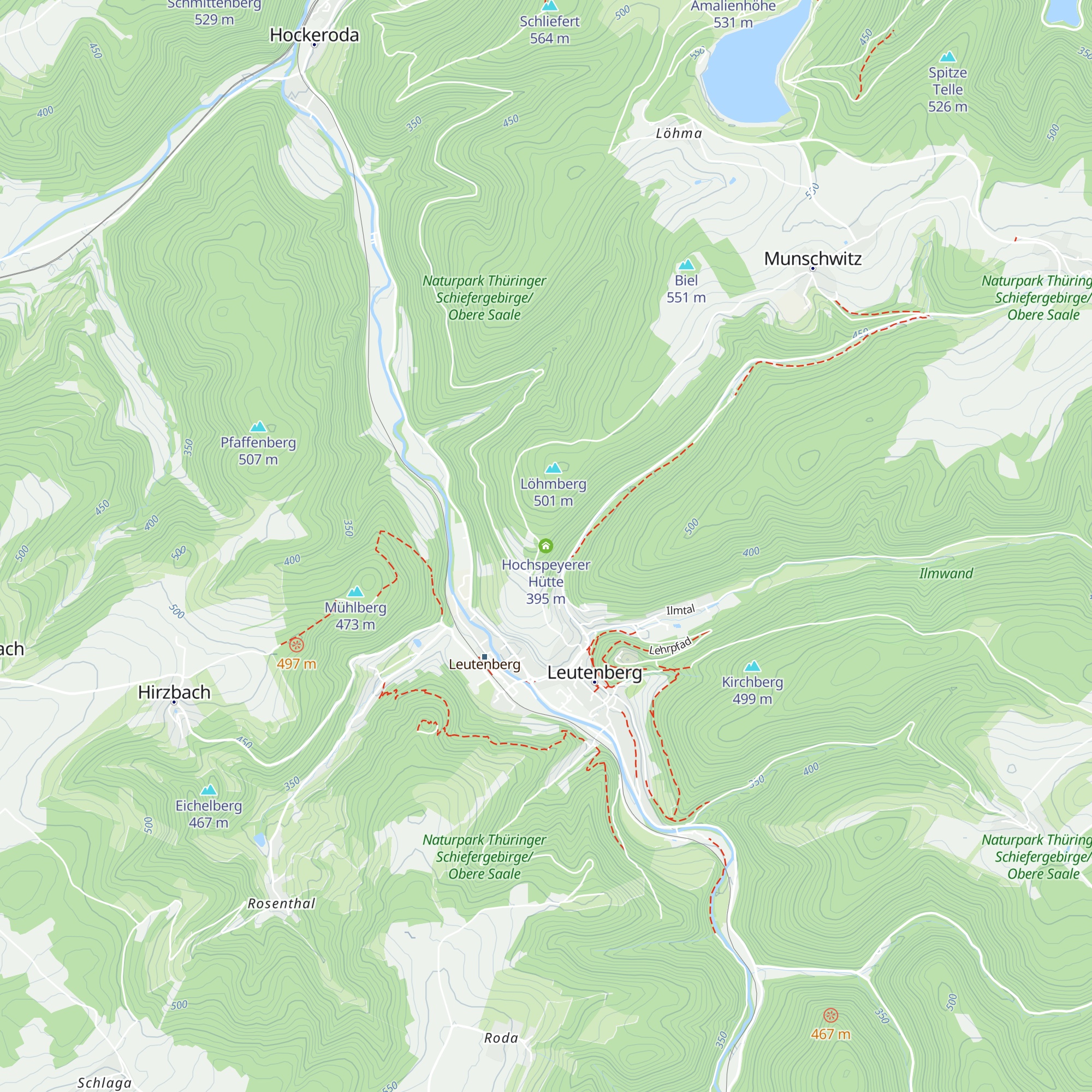 Hochspeyerer Hütte map