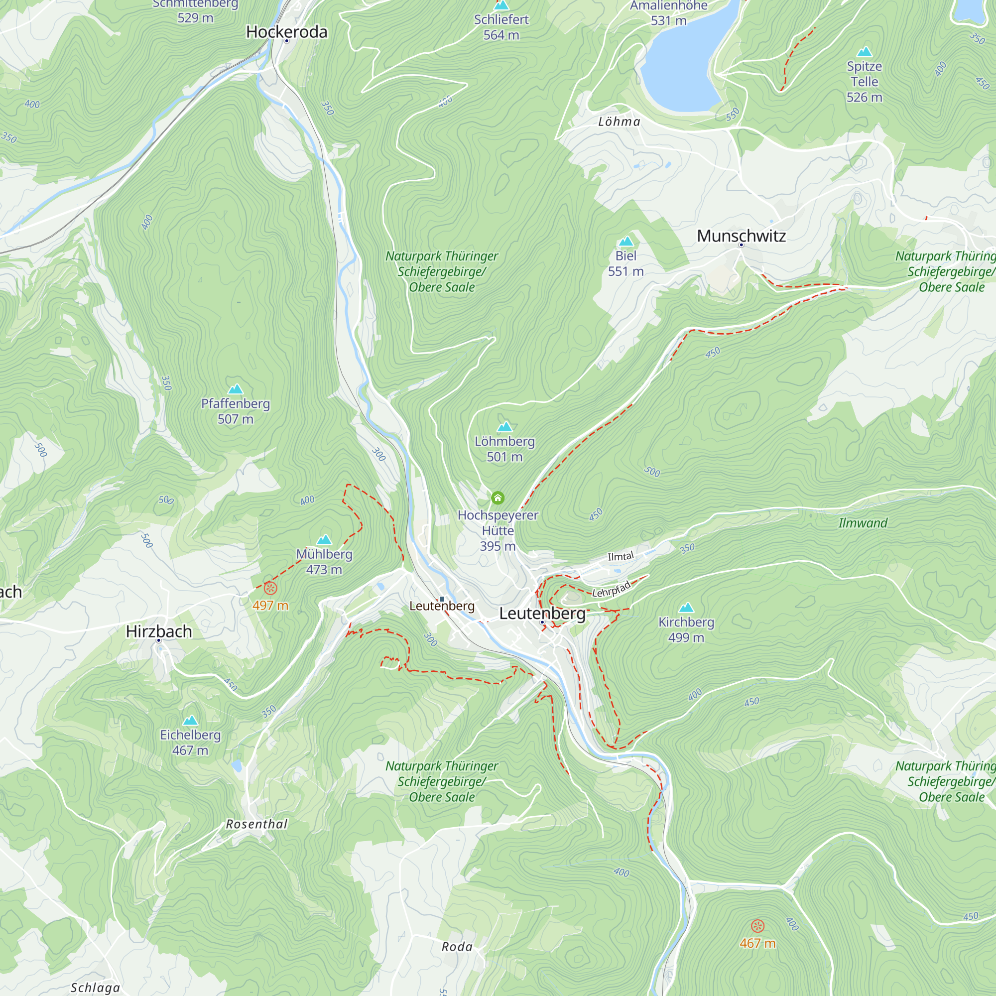 Hochspeyerer Hütte map