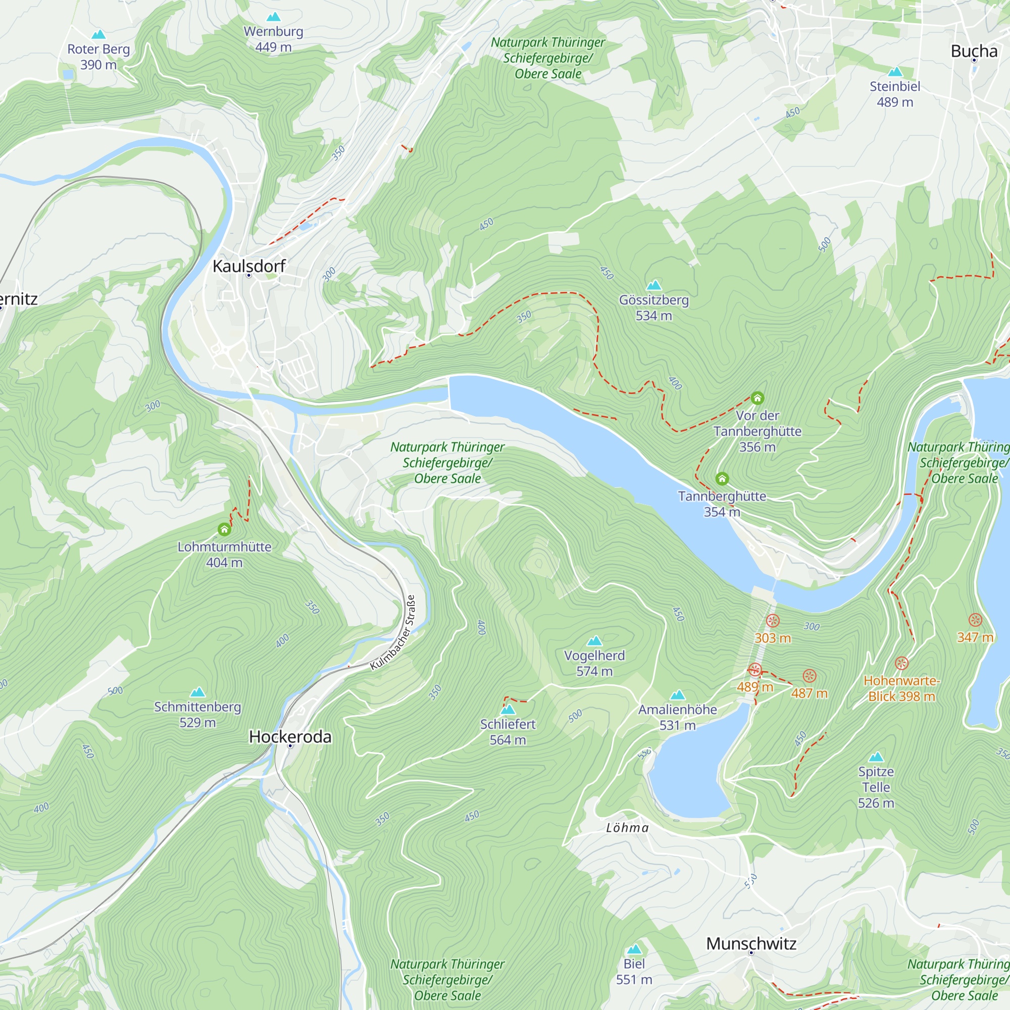Eichelberghütte map
