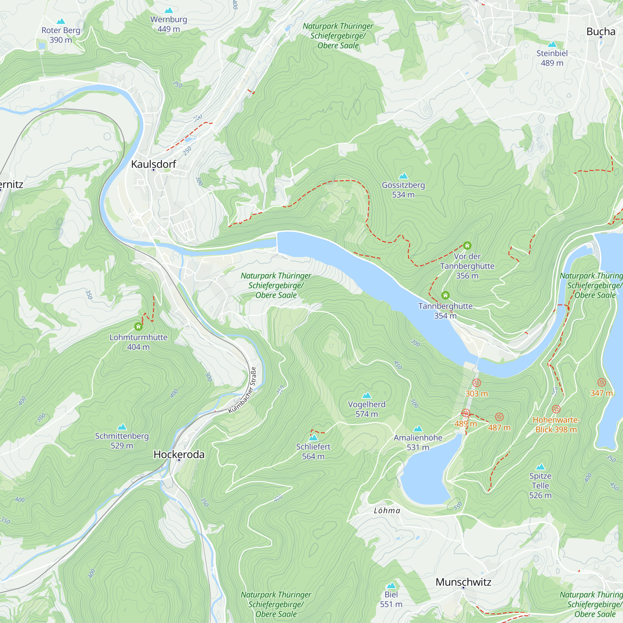 Eichelberghütte map