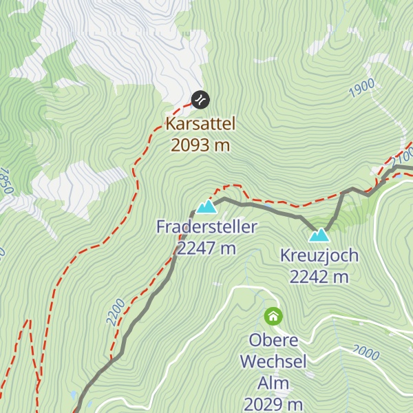 Map of Fradersteller