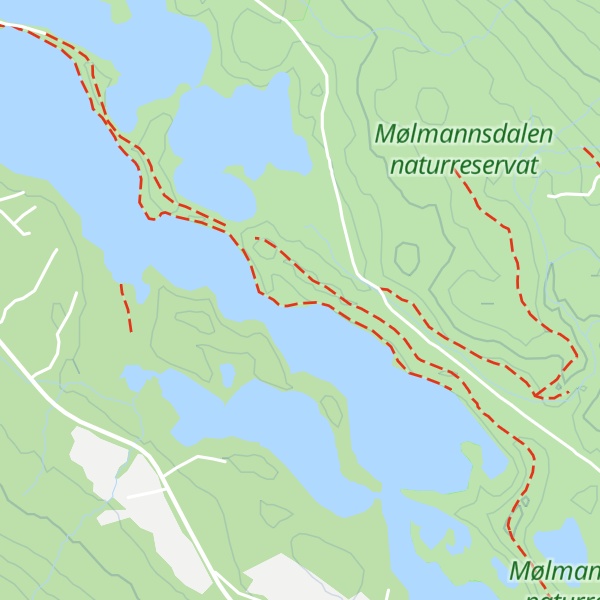 Map of Fløtarbua