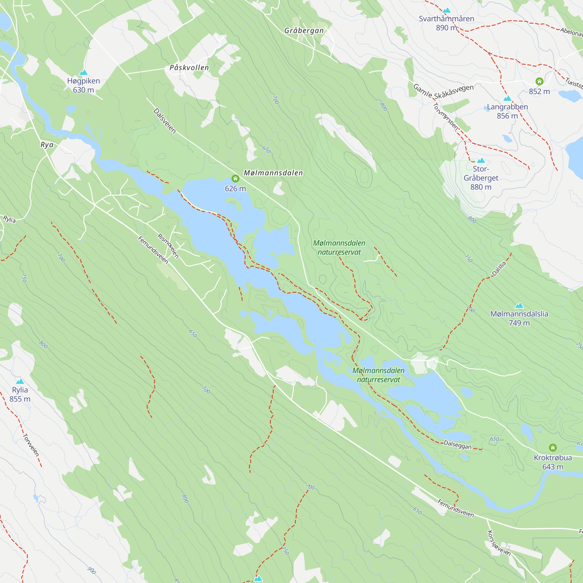 Fløtarbua map