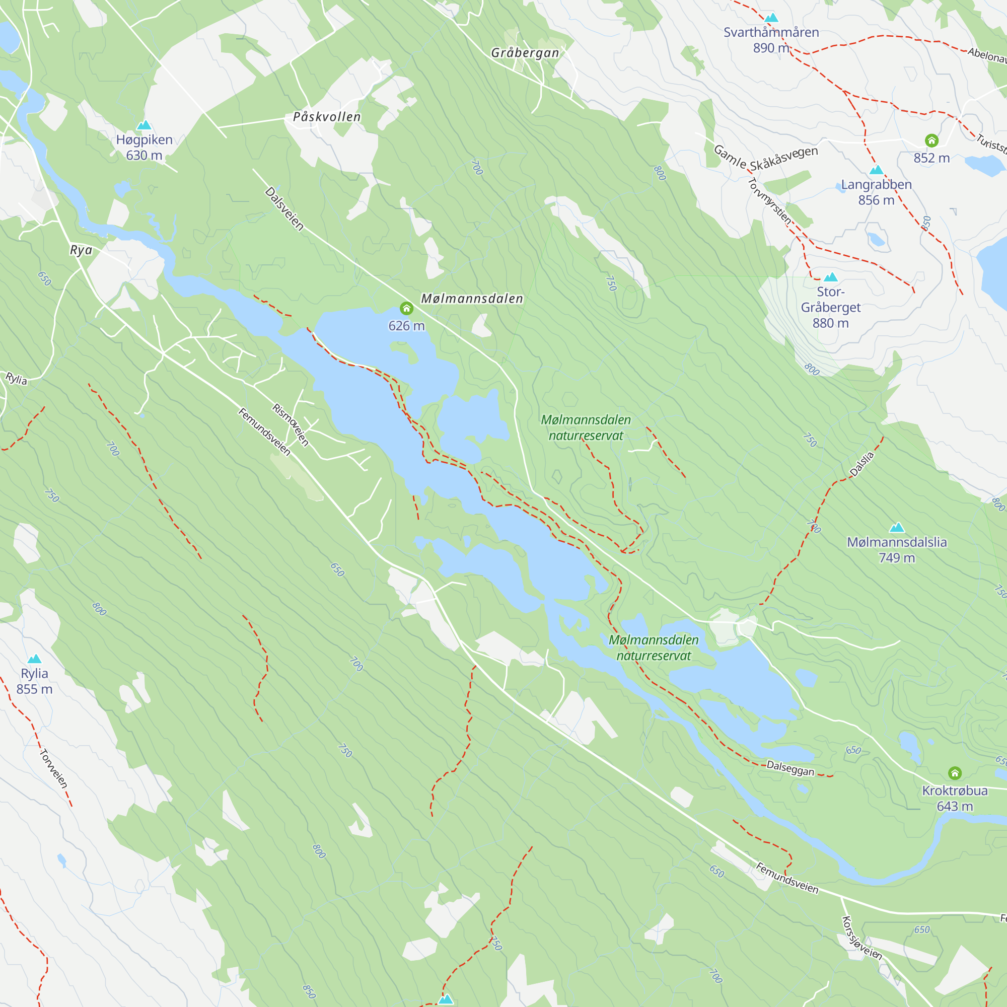 Fløtarbua map