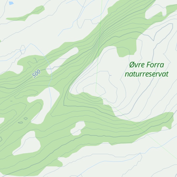Map of Vaktberget