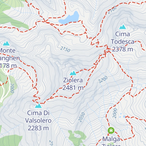 Map of Ziolera