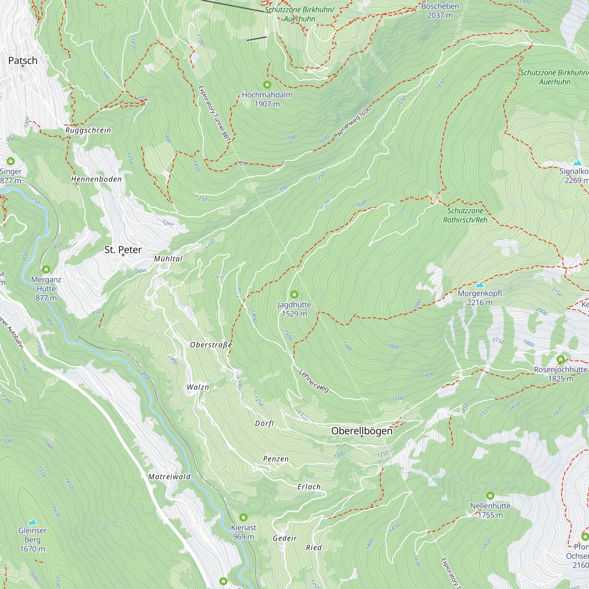 Jagdhütte map