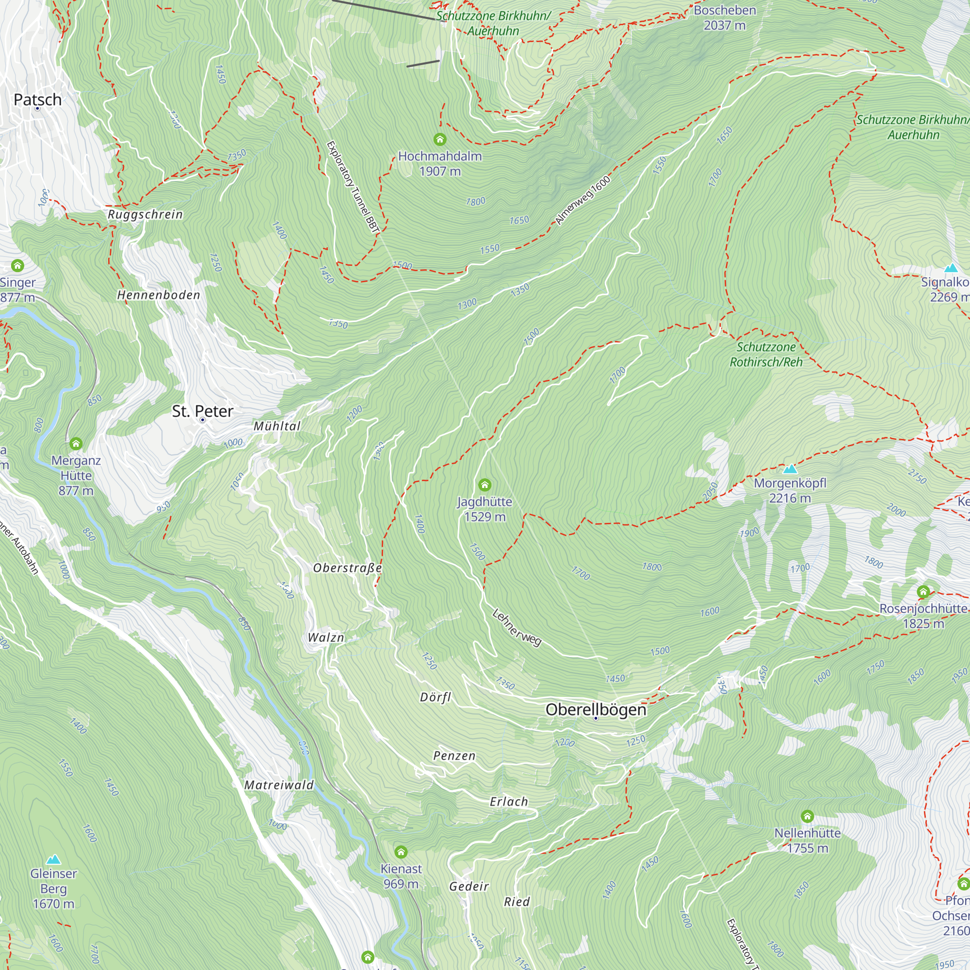 Jagdhütte map