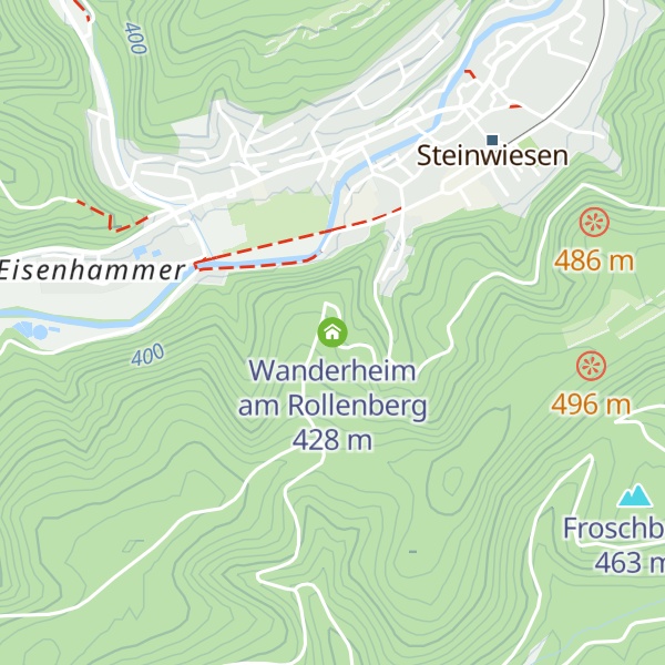 Map of Wanderheim am Rollenberg
