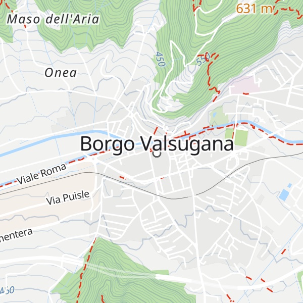 Map of APT Valsugana