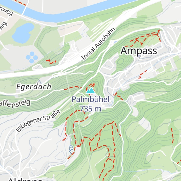 Map of Palmbühel