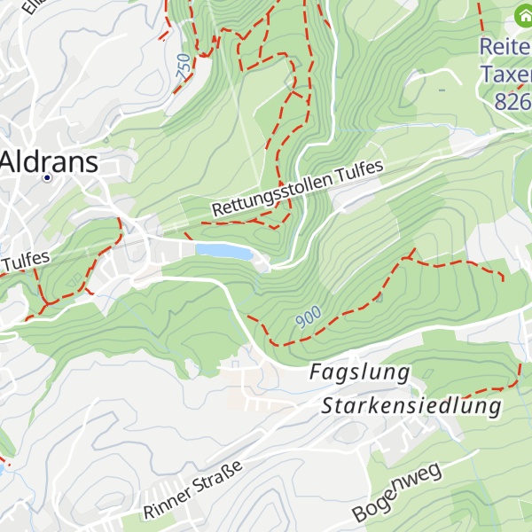 Map of Jausenstation Herzsee