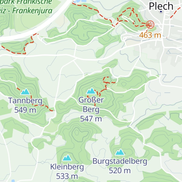 Map of Großer Berg