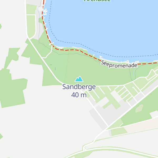 Map of Sandberge
