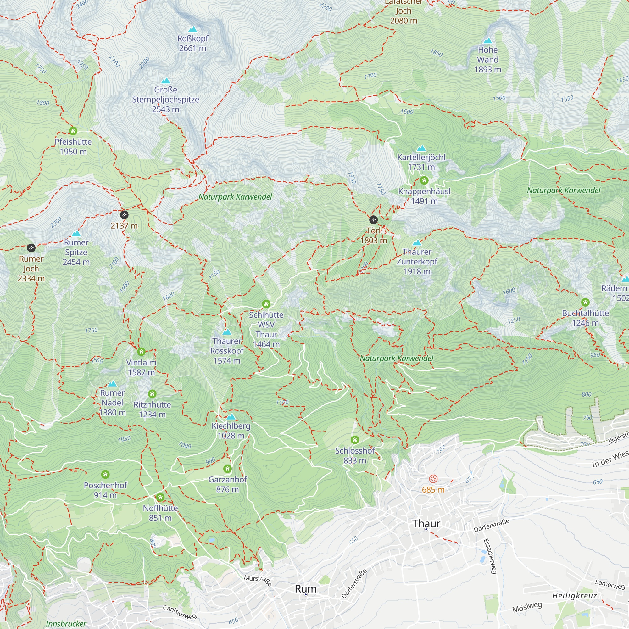Schmiedhütte map