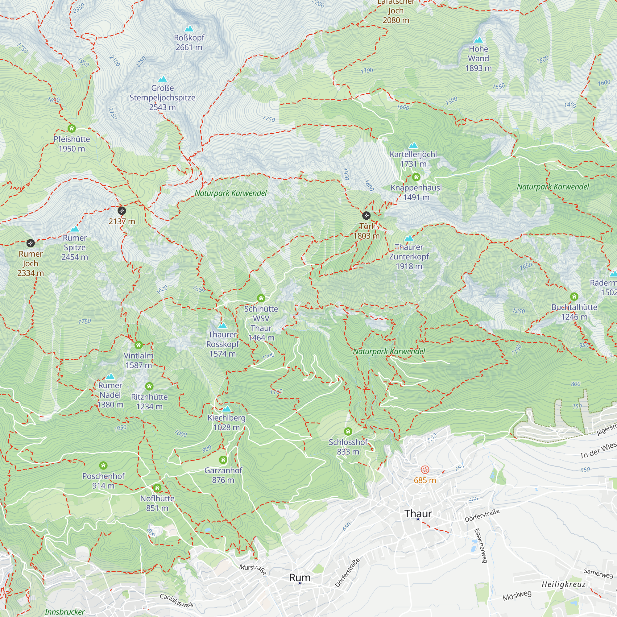 Schmiedhütte map