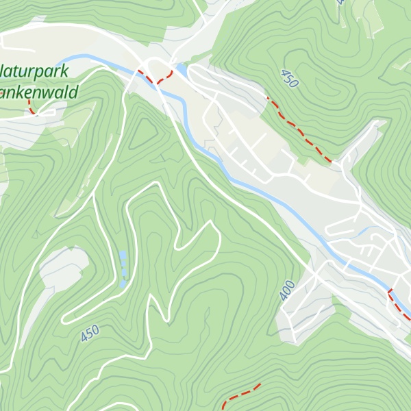 Map of Wanderhütte Herrgottswinkel