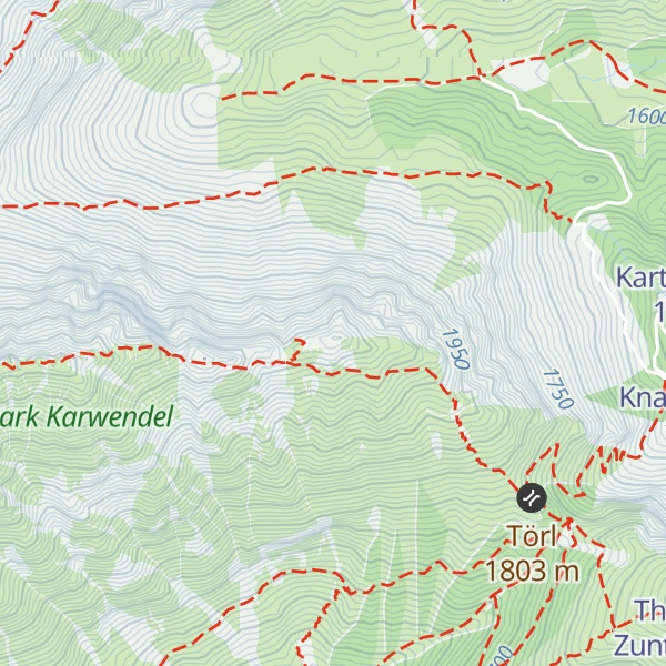 Map of Wildangerspitze
