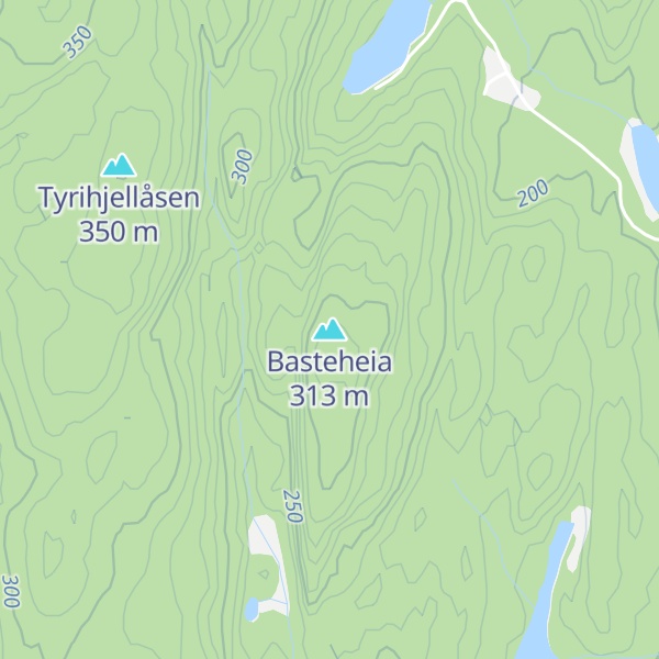 Map of Basteheia