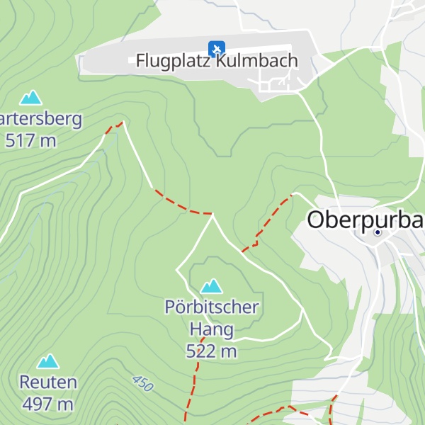 Map of Waldhütte