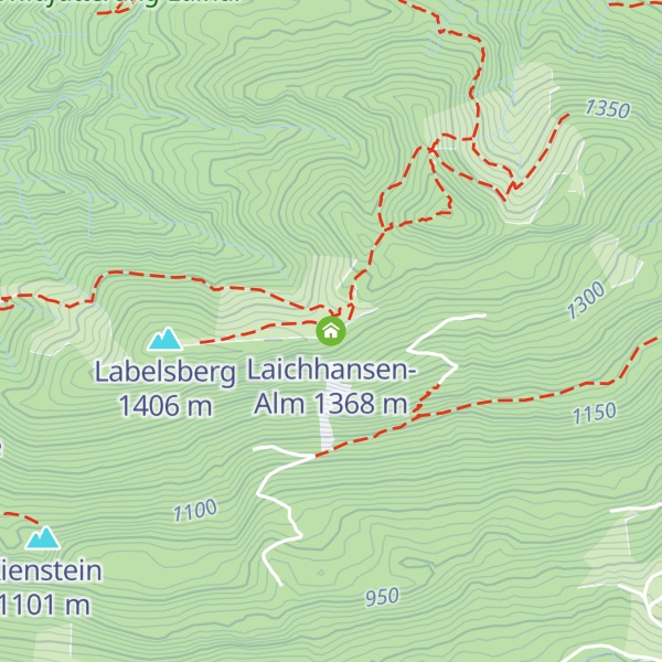 Map of Laichhansen-Alm