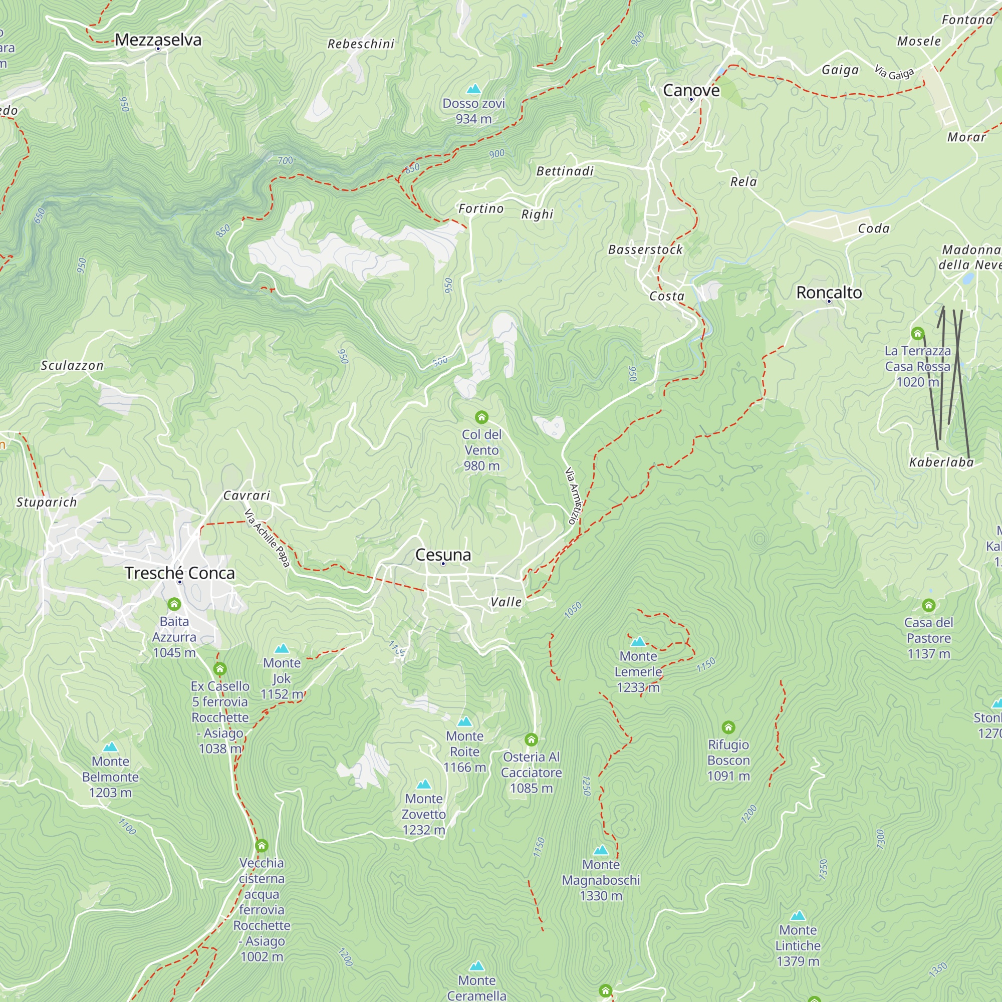 Istituto Comprensivo Gallio map