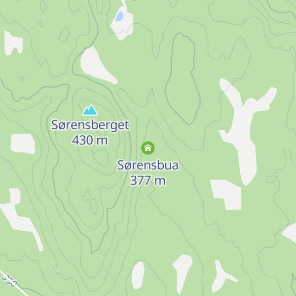 Map of Sørensbua