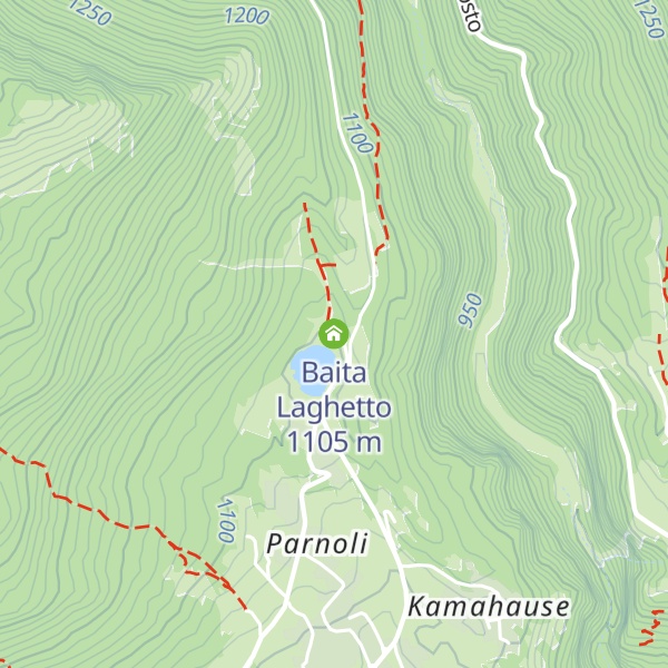 Map of Baita Laghetto