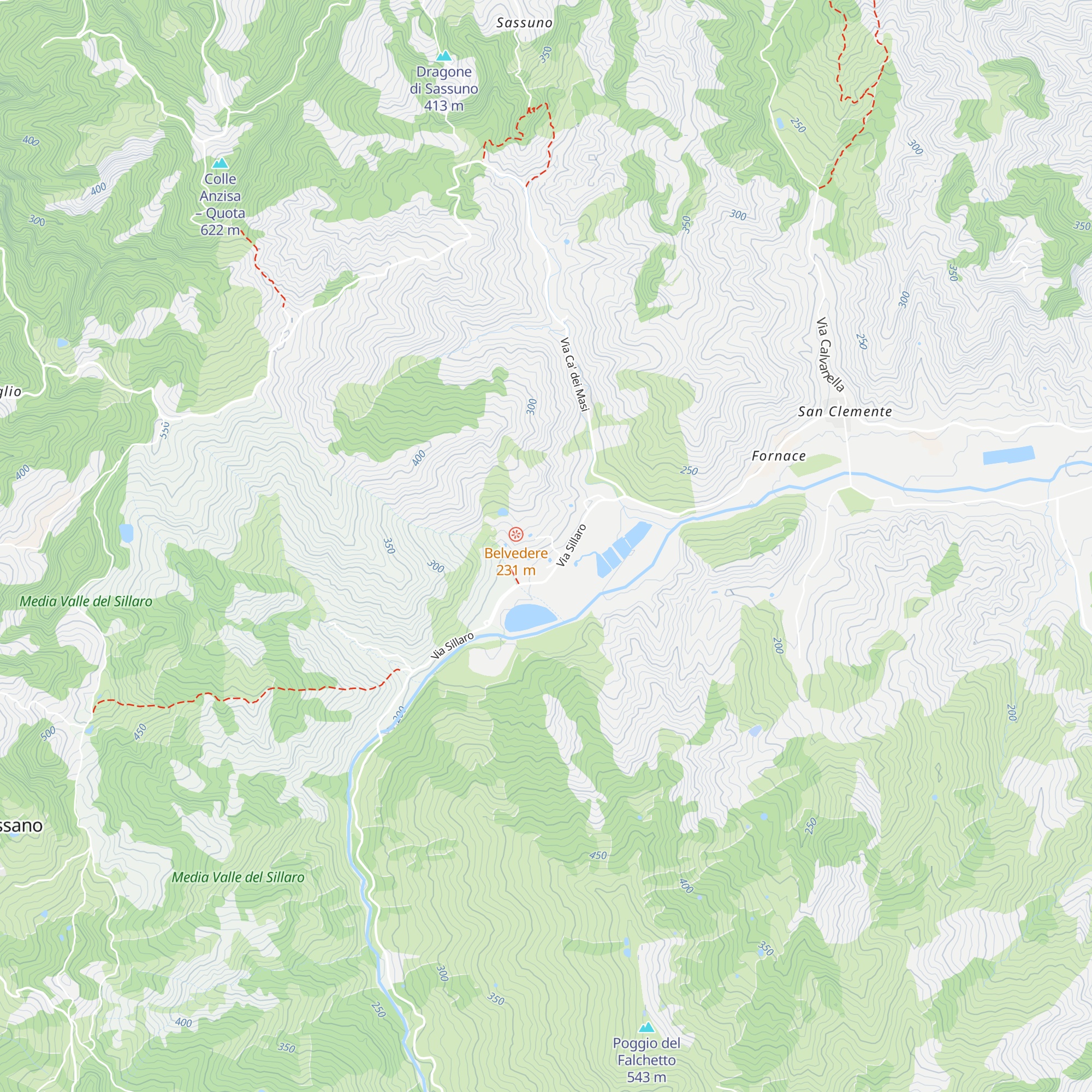 Rifugio dell'urlo liberatorio map