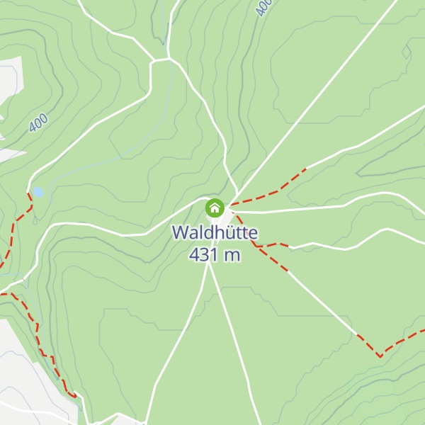 Map of Waldhütte