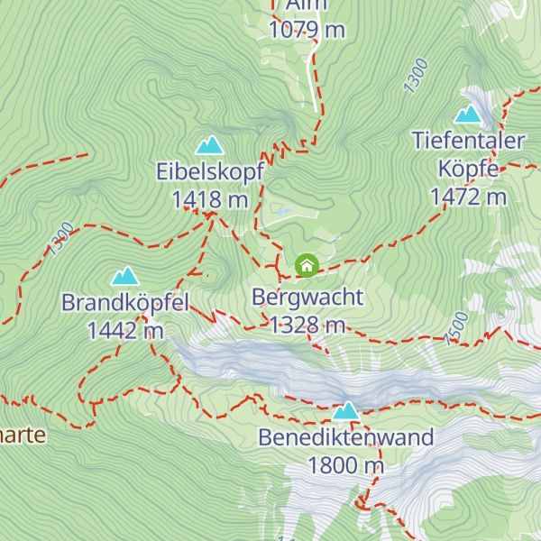 Map of Untere Hausstattalm