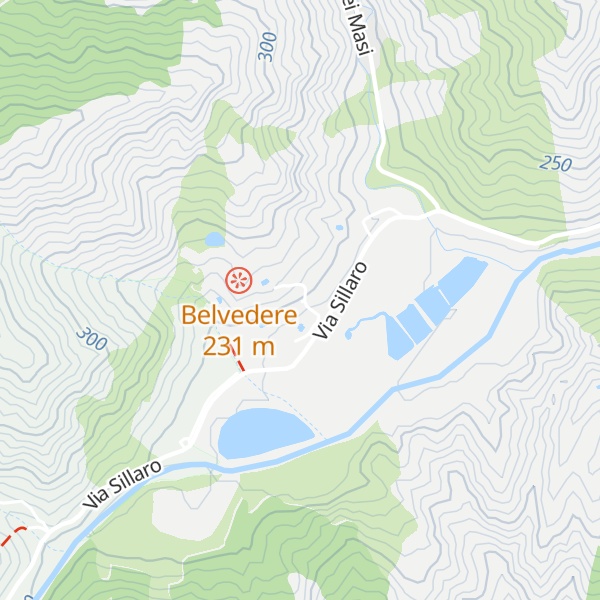 Map of Rifugio della risata catartica