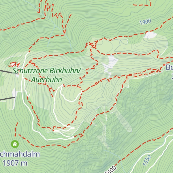 Map of Patscherkofel