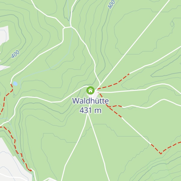 Map of Waldhütte