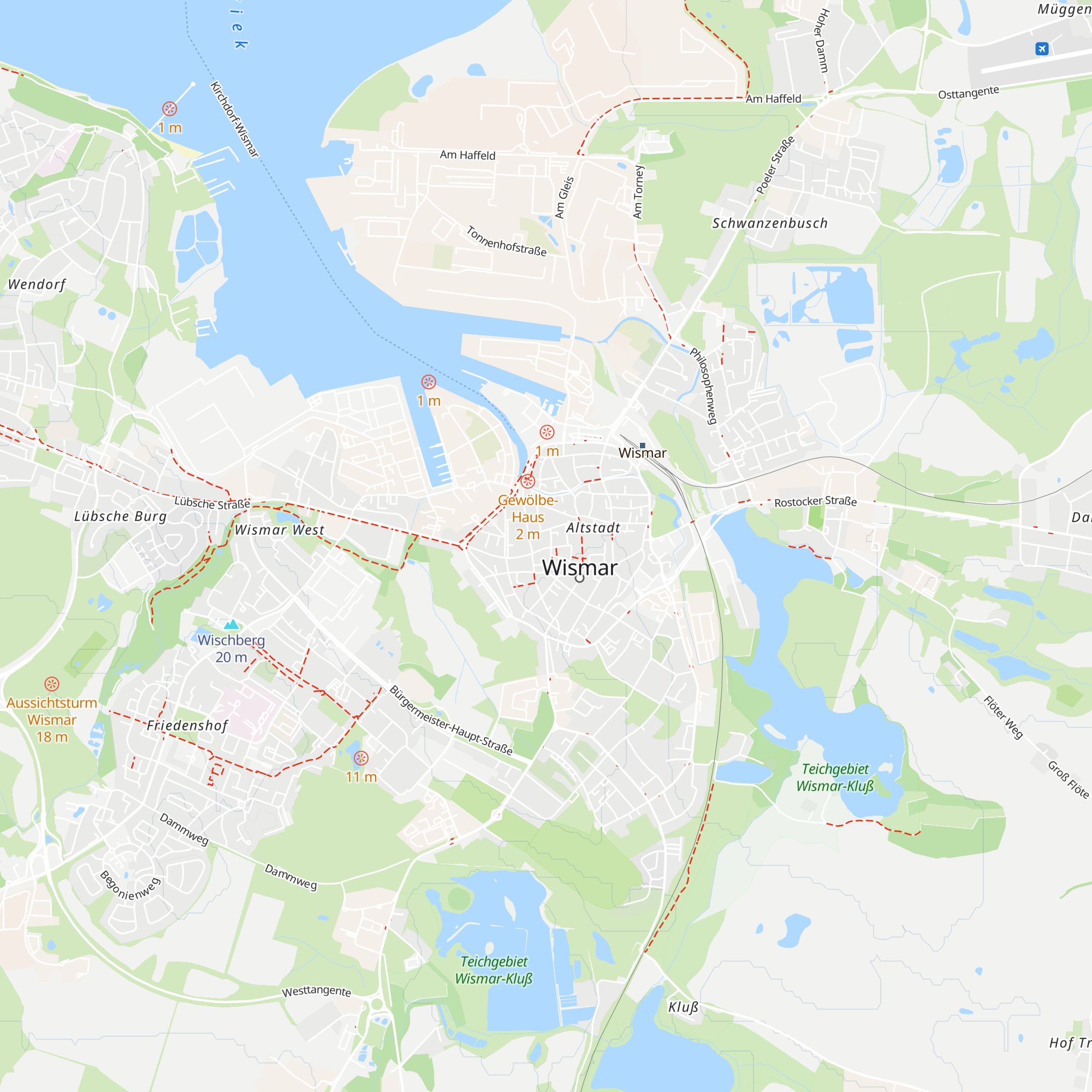 Tourist-Information map