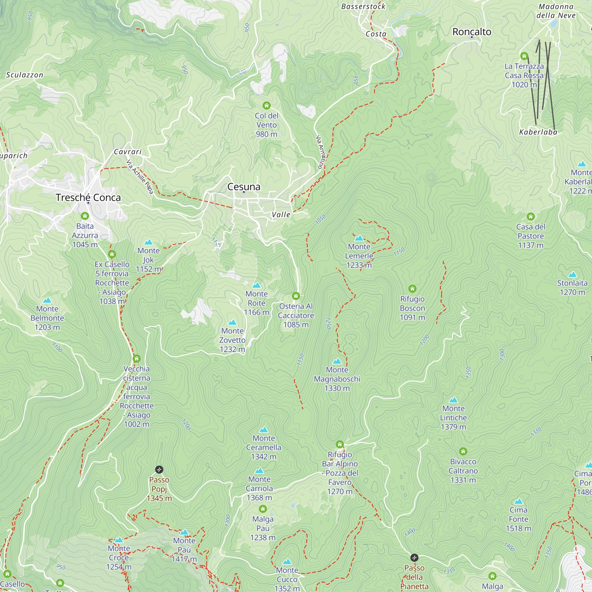 Osteria Al Cacciatore map