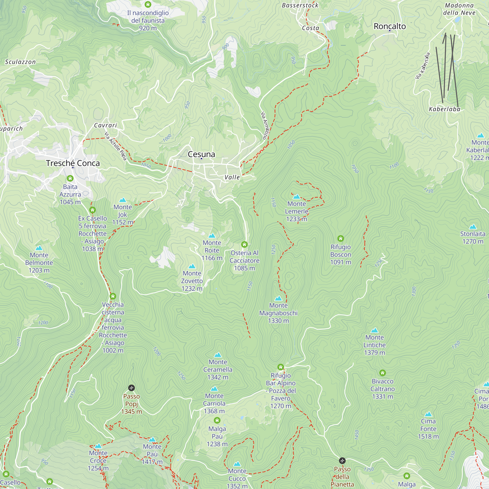 Osteria Al Cacciatore map