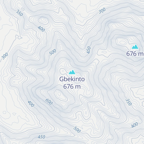 Map of Gbekinto