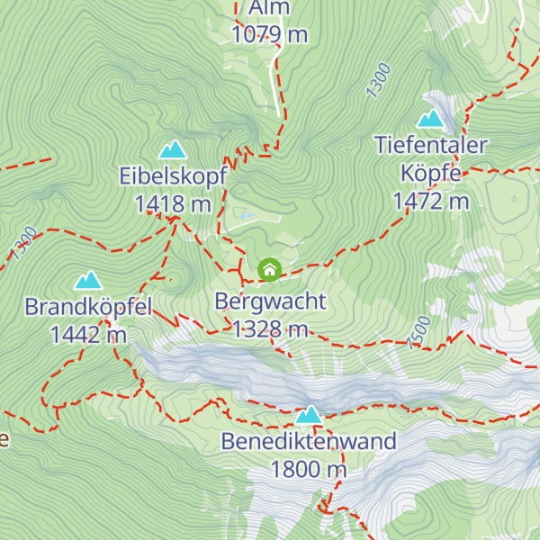 Map of Bergwacht