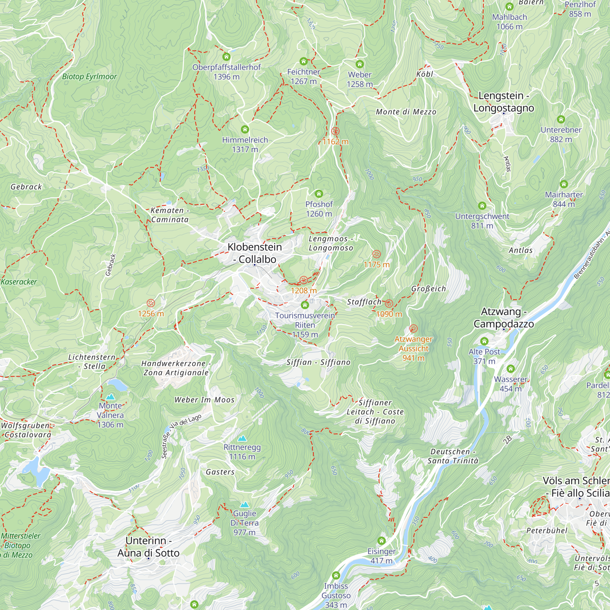 Tourismusverein Riiten map