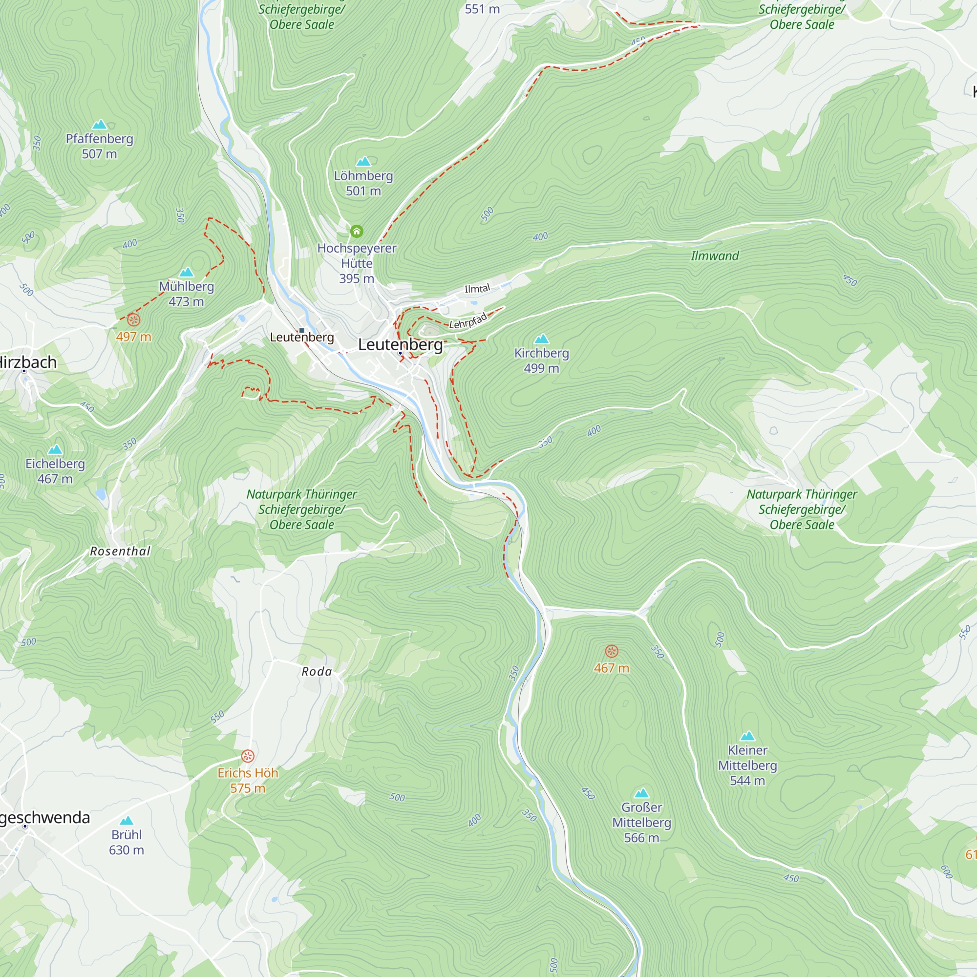 Naturparkhaus map